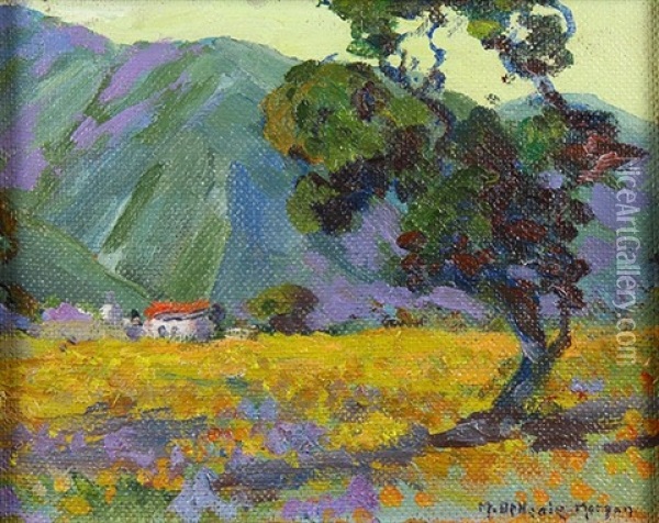 Springtime, Carmel Valley Oil Painting - Mary Deneale Morgan