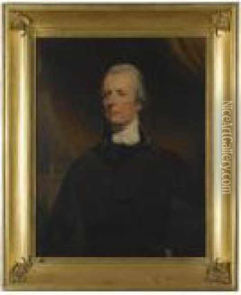 Portrait Of William Pitt The Younger Oil Painting - John Hoppner