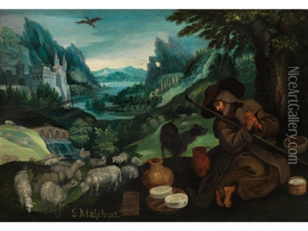 Der Heilige Malchus Oil Painting - Jan Brueghel the Elder