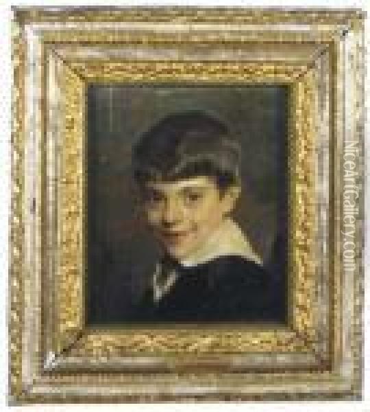 Enfant Riant, Le Petit Duc D'urssel Oil Painting - Charles Joseph Watelet