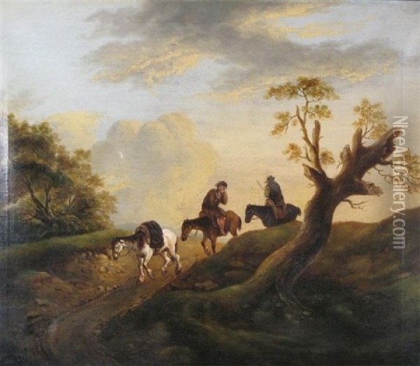 Bath_thomas Barker Of The Weary Travelers Oil Painting - Thomas Barker