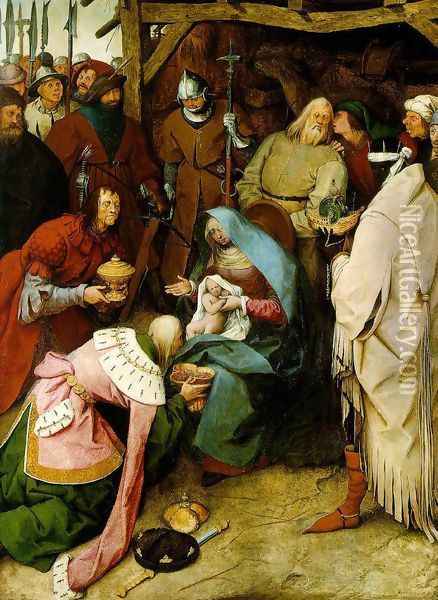 The Adoration of the Kings 1564 Oil Painting - Pieter the Elder Bruegel