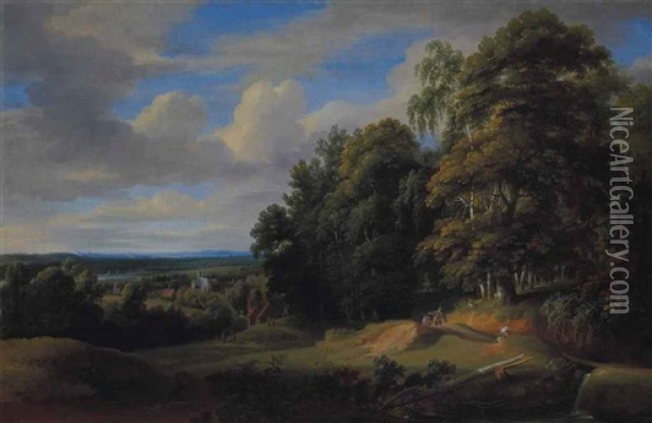 Paysage Du Brabant Oil Painting - Jacques d' Arthois