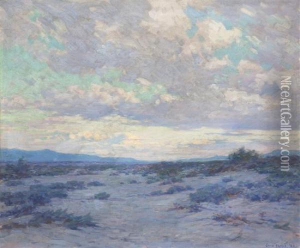 Desert Landscape Oil Painting - John Frost