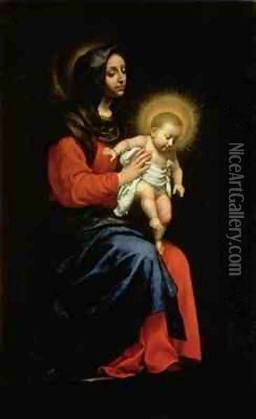 Madonna and Child 2 Oil Painting - Carlo Dolci