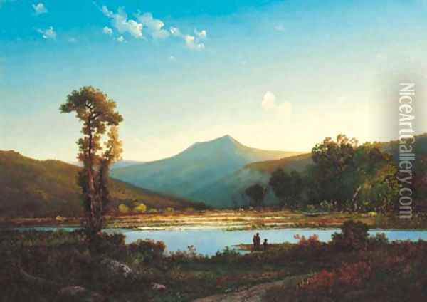 The Ansermine Valley, Brazil Oil Painting - Francois Visconti