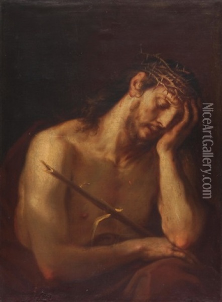 Ecce Homo Oil Painting - Johann Melchior Wyrsch
