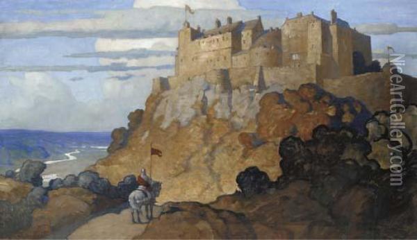 The Scottish Chiefs Oil Painting - Newell Convers Wyeth