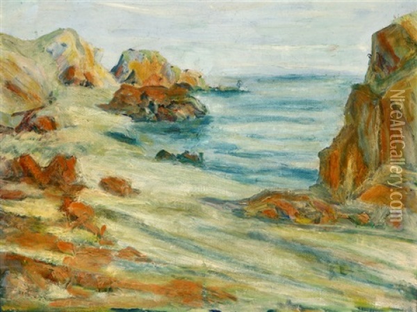 Landscape And Sea Oil Painting - Selden Connor Gile