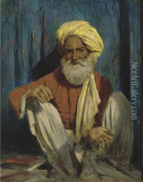 Peshwar, India Oil Painting - Mortimer Luddington Mempes