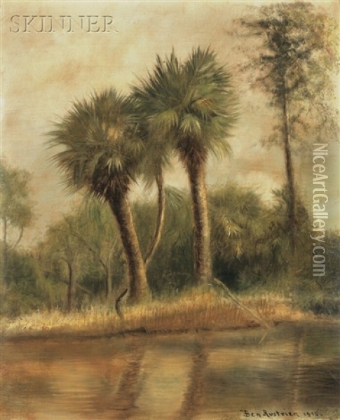 Florida View Oil Painting - Ben Austrian