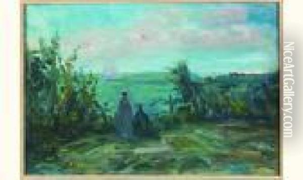 L'adieu 1907 Oil Painting - Pierre Laprade