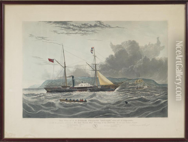 This View Of H.m. Steam Frigate 