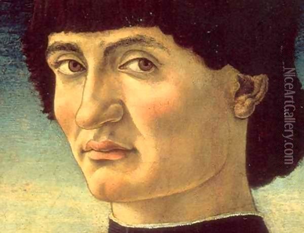 Portrait of a Man 2 Oil Painting - Piero del Pollaiuolo