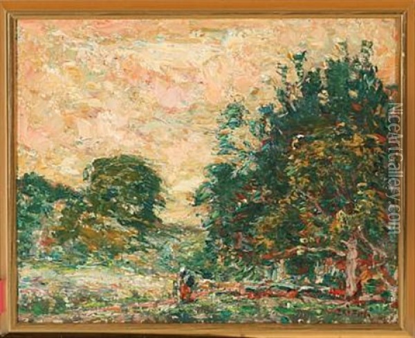 Boigneville Seine-et-oise, France Oil Painting - Walter Griffin