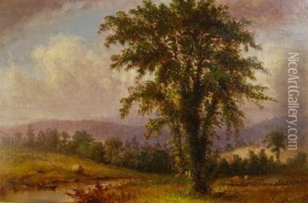 Landscape Oil Painting - Thomas Hill