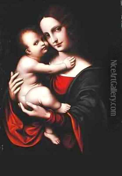 Madonna and Child Oil Painting - Giampietrino