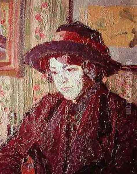 The Tea Cup Oil Painting - Harold Gilman