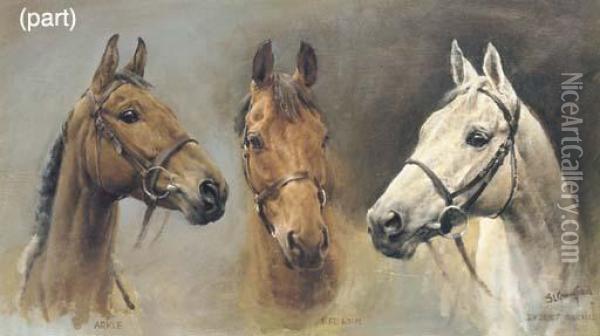 We Three Kings Oil Painting - Susan F. Crawford