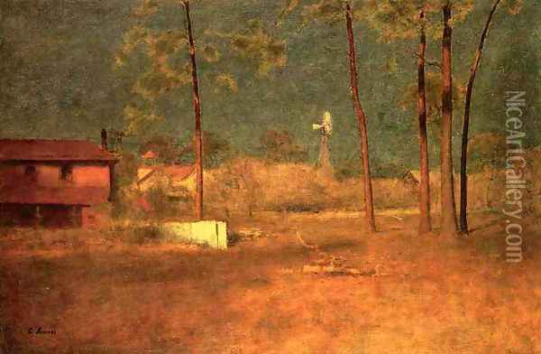 George Inness's Home, Tarpon Springs, Florida Oil Painting - George Inness
