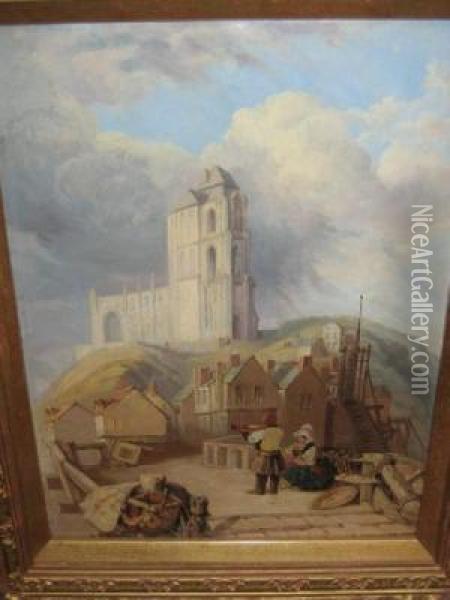 Mont St Michel Oil Painting - Samuel Stevenson Finlay