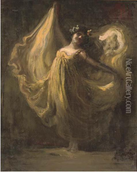 The Dancer Oil Painting - Janos Thorma