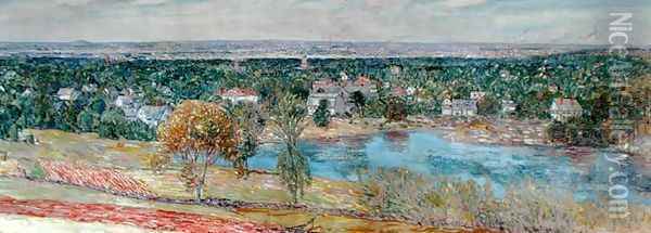 Andover, 1930 Oil Painting - Childe Hassam