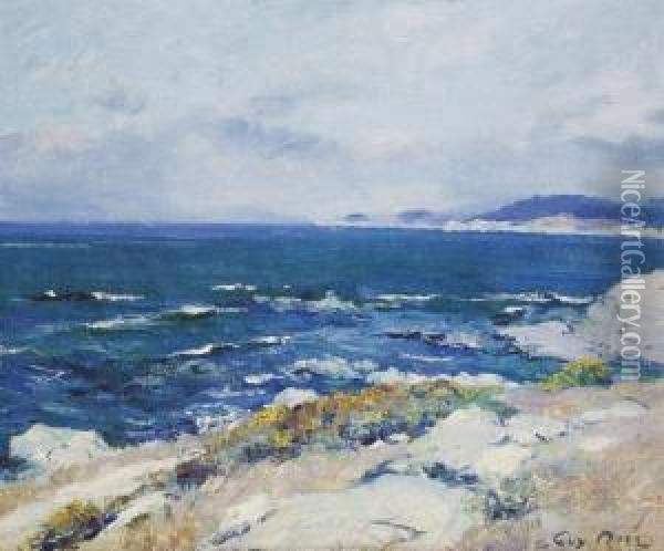 Carmel Coast Oil Painting - Guy Rose