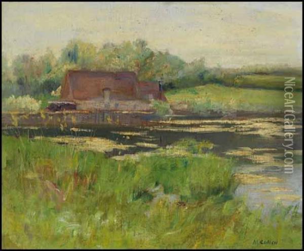 The Mill Pond Oil Painting - Maurice Galbraith Cullen
