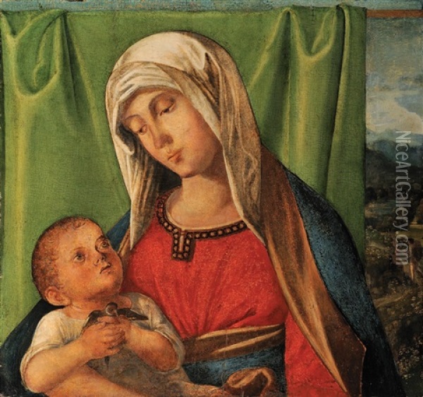 Madonna And Child Oil Painting - Sebastiano Ricci