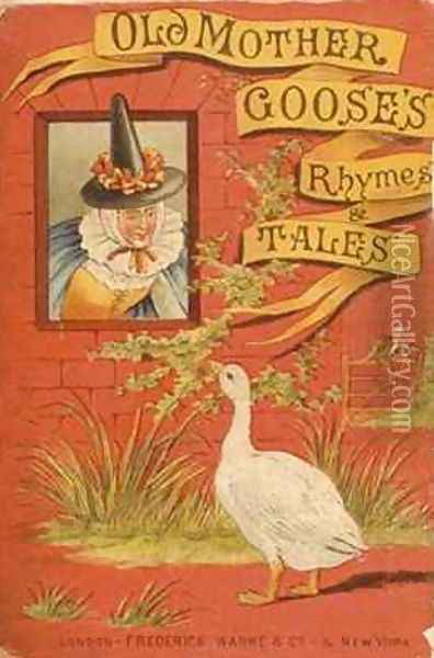 Front cover of Old Mother Gooses Rhymes and Tales Oil Painting - Constance Haslewood