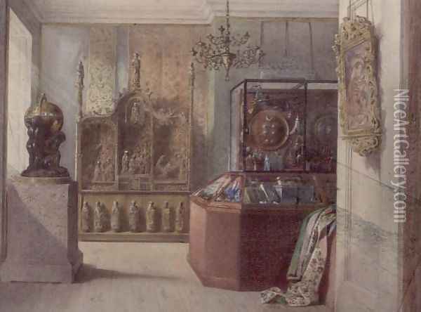 Marlborough House: First Room Oil Painting - William Linnaeus Casey
