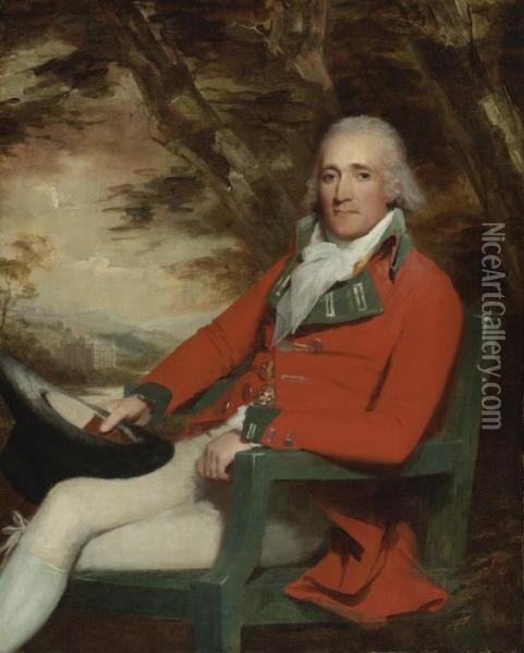 Thomas Carmichael, 5th Earl Of Hyndford Oil Painting - Sir Henry Raeburn