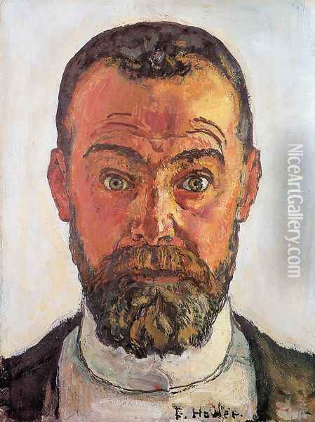 Self Portrait3 Oil Painting - Ferdinand Hodler