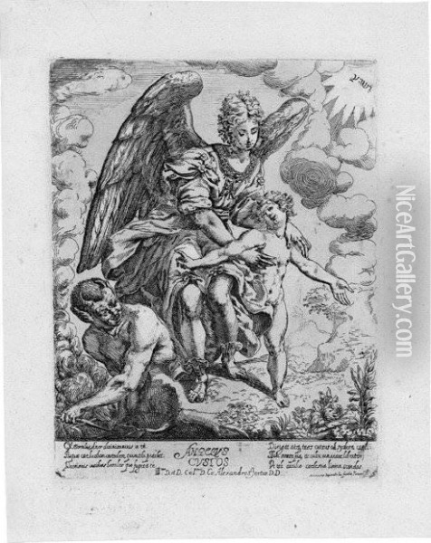 Das Druckgraphische Schaffen Des Girolamo Imperiale Zahlt Lediglich Vier Blatt Oil Painting - Girolamo Imperiale