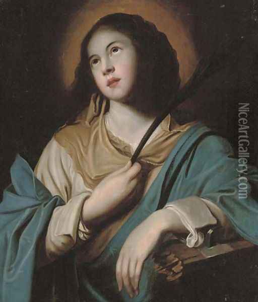 Saint Catherine of Alexandria Oil Painting - Guido Reni
