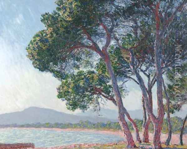 Plage de Juan-les-Pins Oil Painting - Claude Oscar Monet