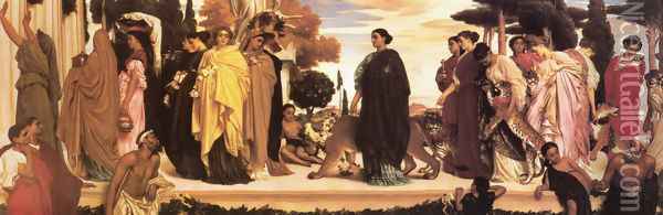 The Syracusan Bride Oil Painting - Lord Frederick Leighton