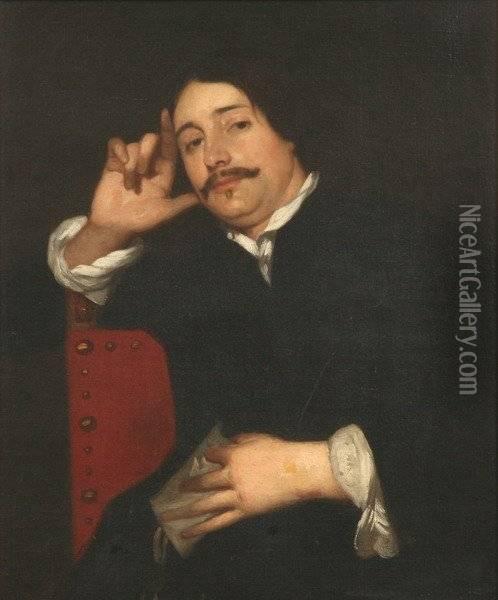 Portrait Of A Gentleman Oil Painting - Peeter Franchoys