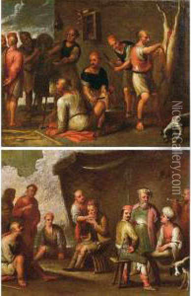 La Macellazione Oil Painting - Cornelis De Vos