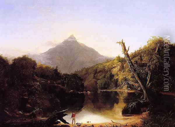 Mount Chocorua, New Hampshire Oil Painting - Thomas Cole