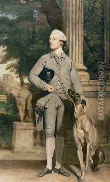 Sir Richard Symons, 1768-70 Oil Painting - Sir Joshua Reynolds