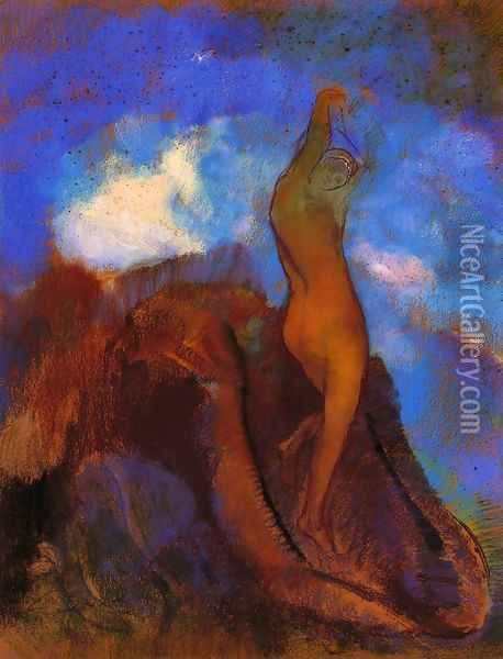 The Birth Of Venus3 Oil Painting - Odilon Redon
