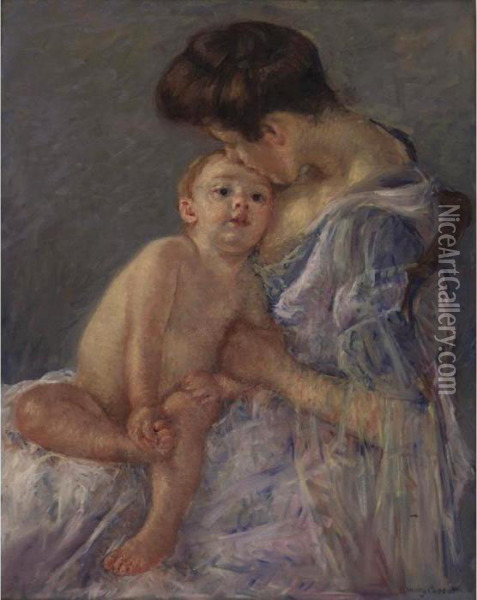 Maternite Oil Painting - Mary Cassatt