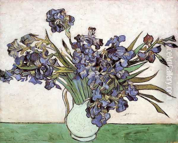 Irises I Oil Painting - Vincent Van Gogh