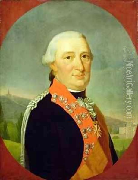 Wilhelm I, Elector of Hesse Oil Painting - Wilhelm Boettner