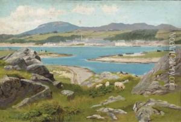 Island Views Oil Painting - Thomas James Purchas