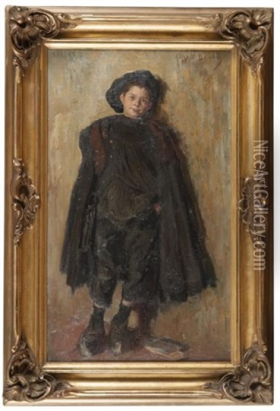Jeune Inconnu Oil Painting - Alfred Boisson