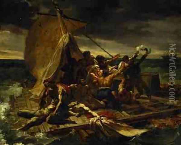 Study for The Raft of the Medusa 3 Oil Painting - Theodore Gericault