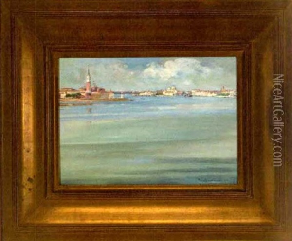 Venice Oil Painting - Oliver Dennett Grover